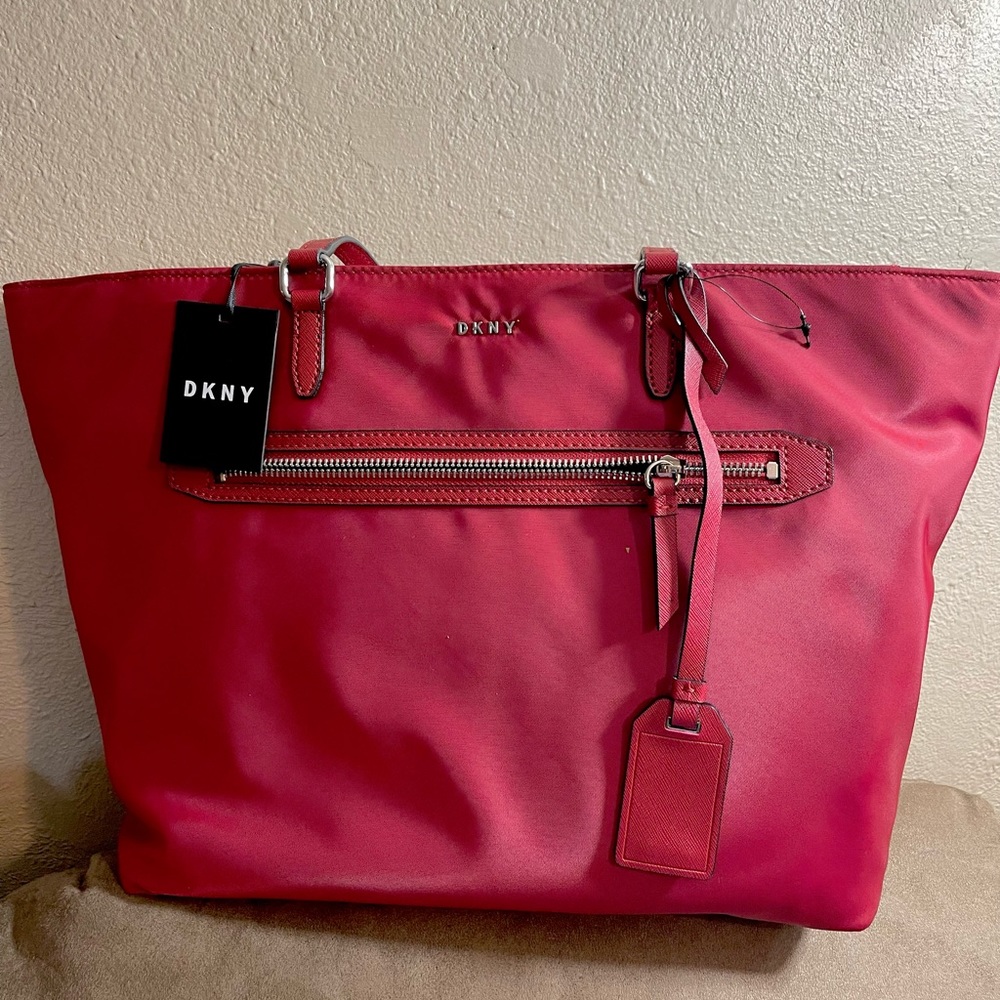 Brand New Red DKNY Tote Bag for Women